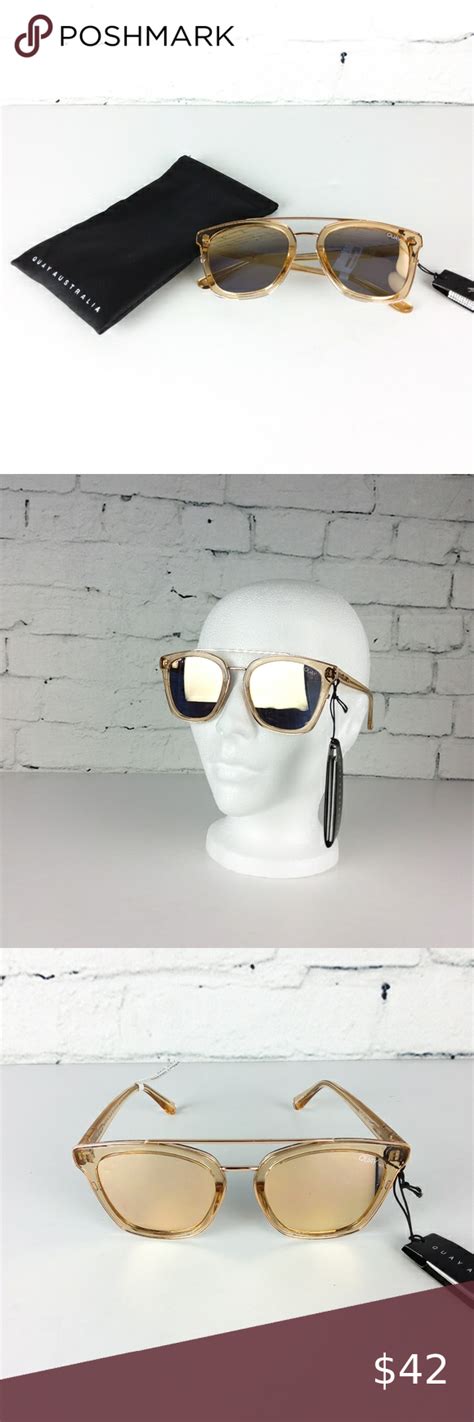 SWEET DREAMS Square Sunglasses with Metal Brow Bar.